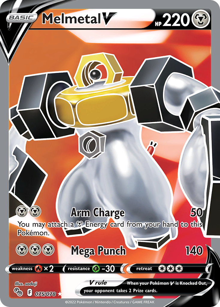 Melmetal V - Pokemon GO SET-75
