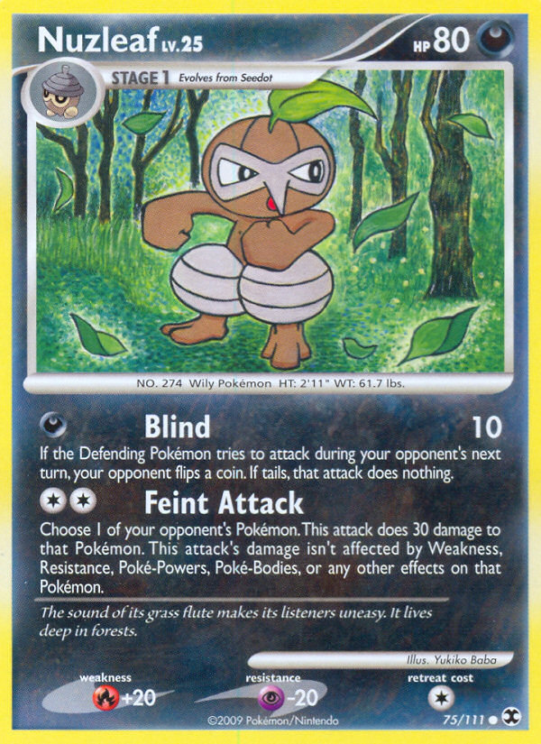 Nuzleaf - Rising Rivals SET-75