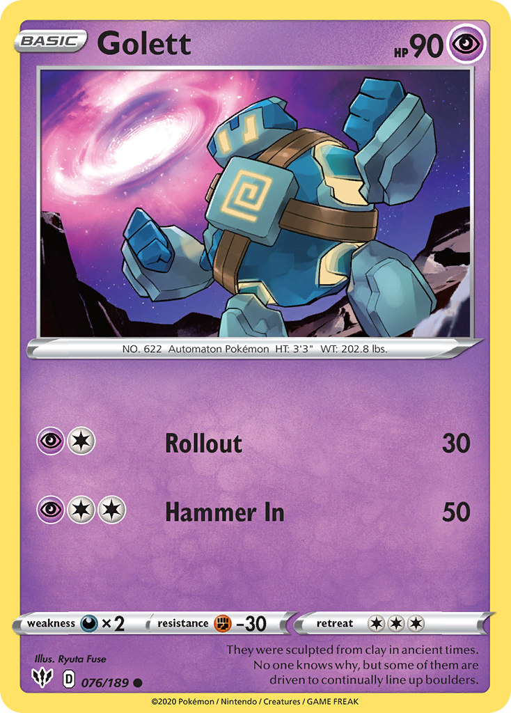 Golett - Darkness Ablaze SET-76