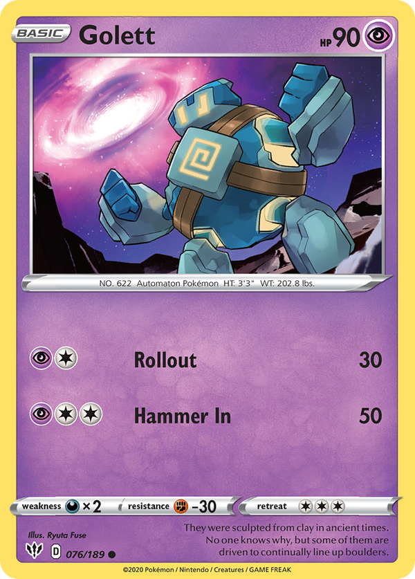 Golett - Darkness Ablaze SET-76