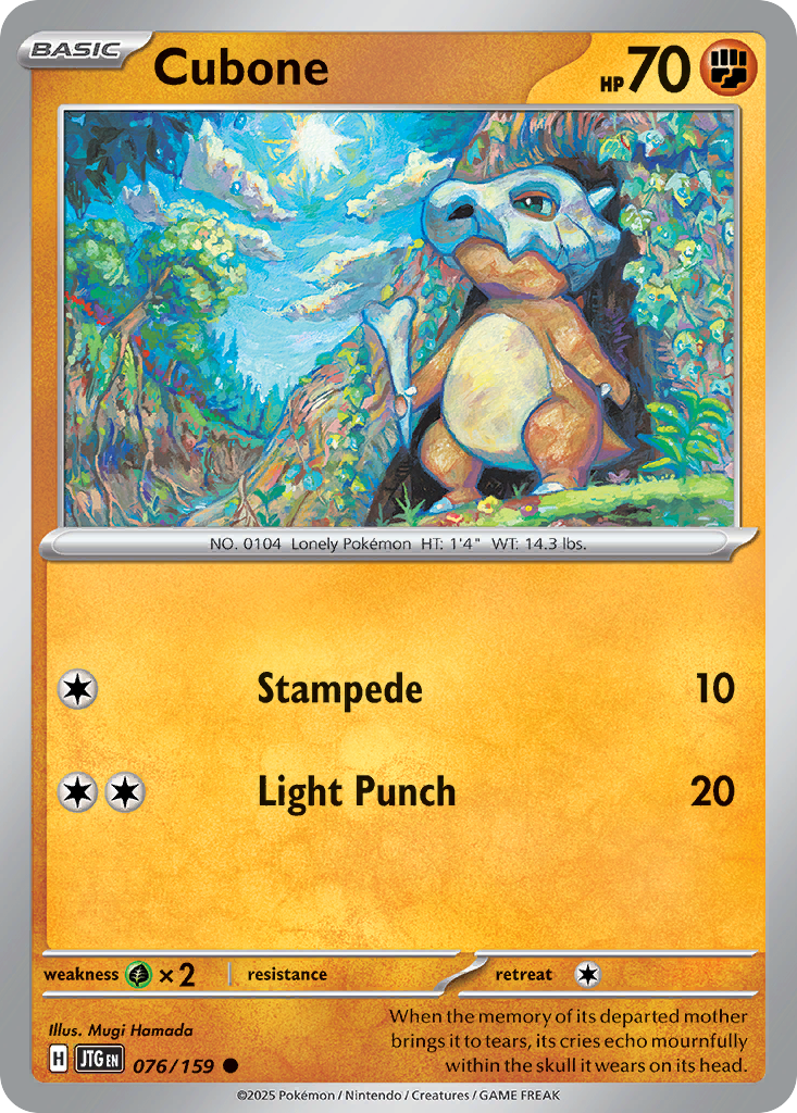 Cubone - Journey Together SET-76