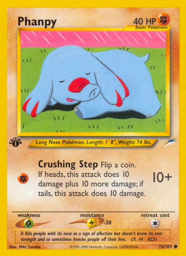 Phanpy - Neo Destiny SET-76