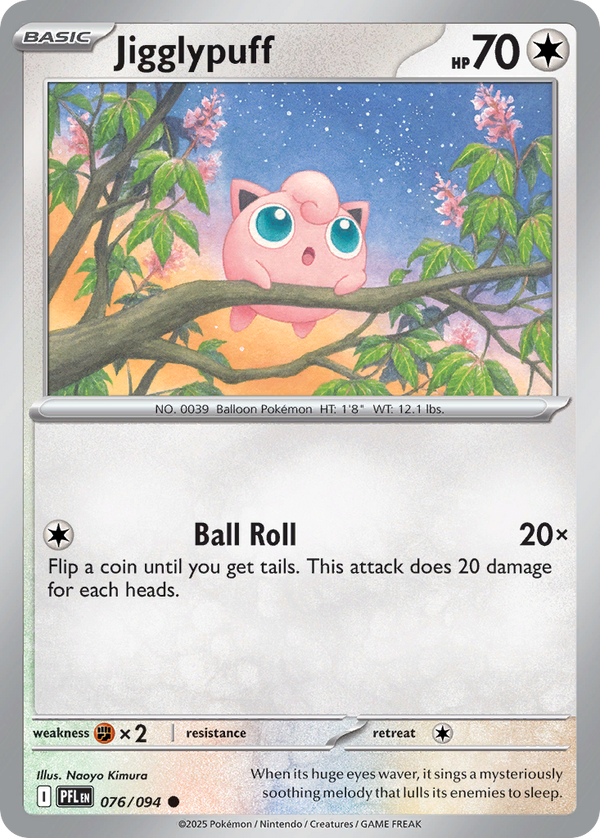 Jigglypuff - Phantasmal Flames SET-76