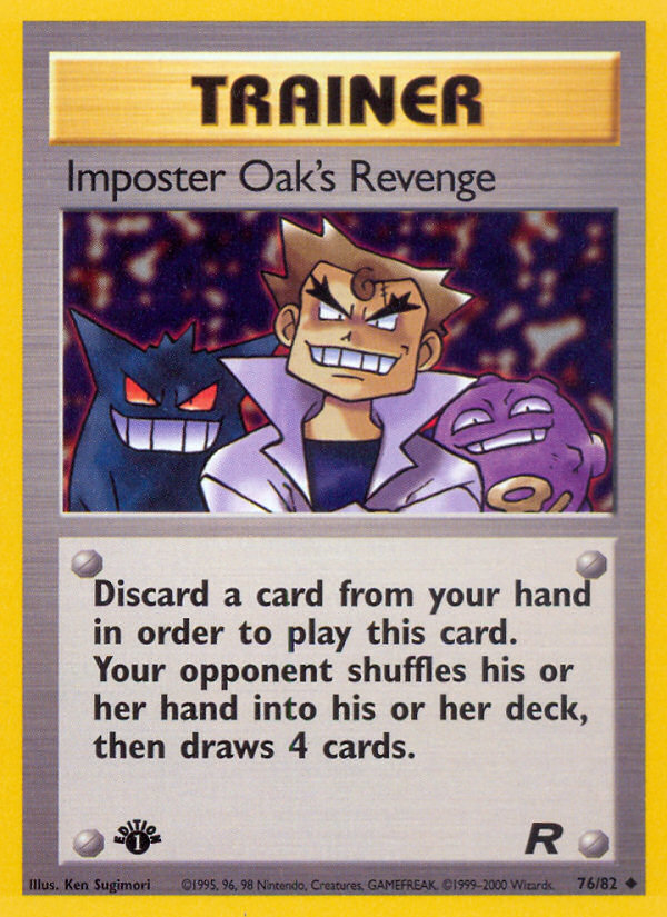 Imposter Oak's Revenge - Team Rocket SET-76