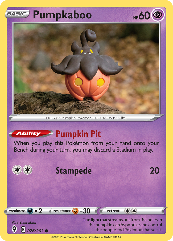 Pumpkaboo - Evolving Skies SET-76