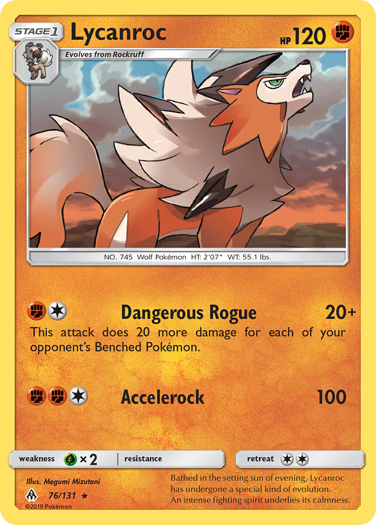Lycanroc - Forbidden Light SET-76