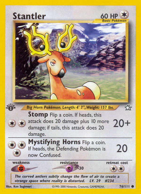 Stantler - Neo Genesis SET-76