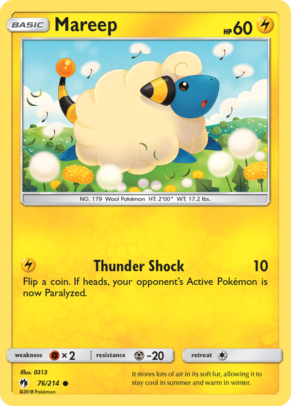 Mareep - Lost Thunder SET-76