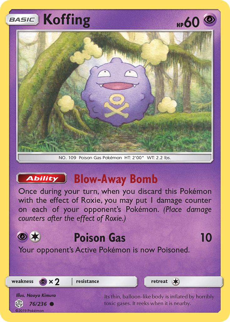 Koffing - Cosmic Eclipse SET-76