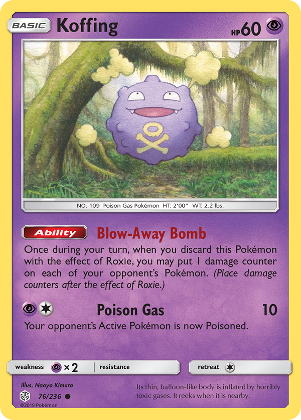 Koffing - Cosmic Eclipse SET-76
