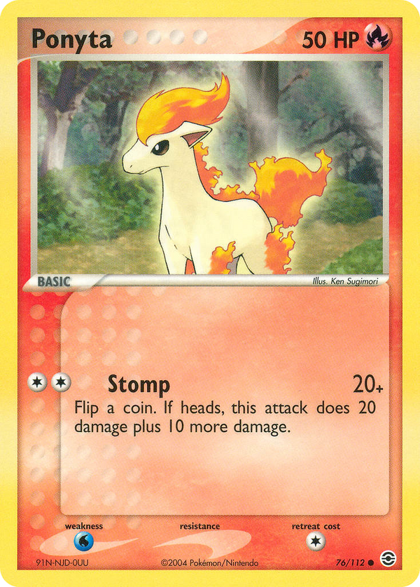 Ponyta - FireRed & LeafGreen SET-76