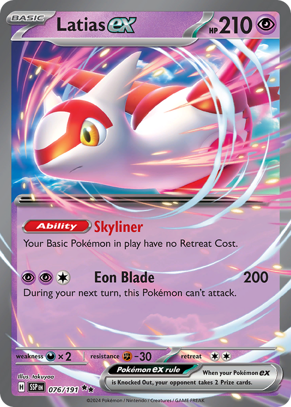 Latias EX - Surging Sparks SET-76