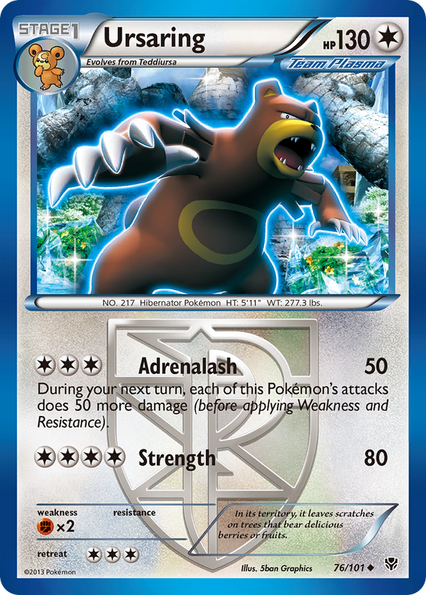Ursaring - Plasma Blast SET-76
