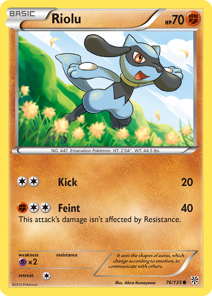 Riolu - Plasma Storm SET-76