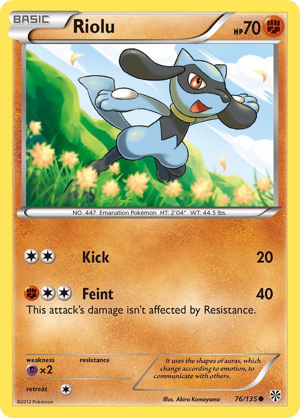Riolu - Plasma Storm SET-76