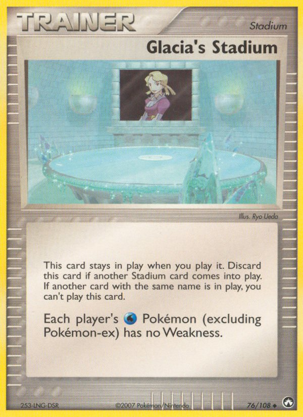 Glacia's Stadium - Power Keepers SET-76