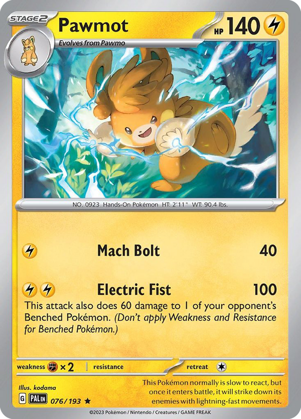 Pawmot - Paldea Evolved SET-76