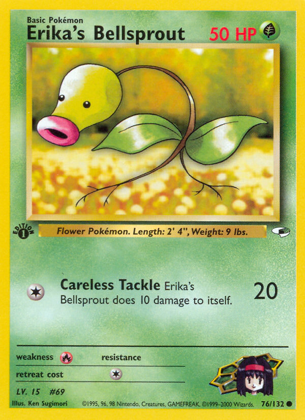 Erika's Bellsprout - Gym Heroes SET-76