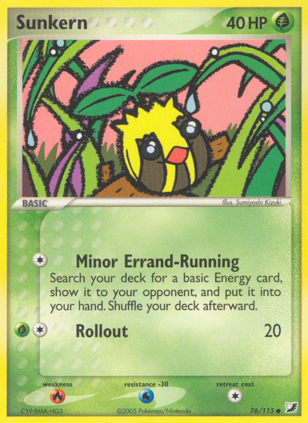 Sunkern - Unseen Forces SET-76