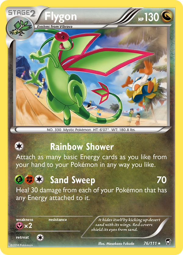 Flygon - Furious Fists SET-76