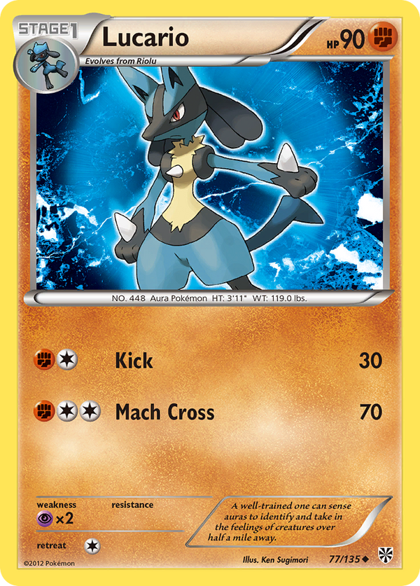 Lucario - Plasma Storm SET-77