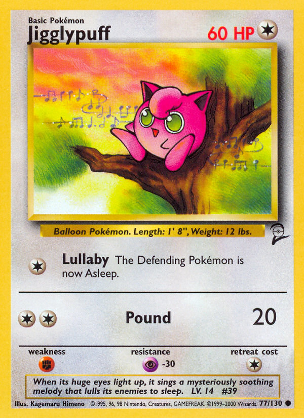 Jigglypuff - Base SET 2-77
