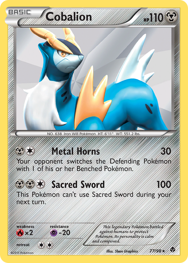 Cobalion - Emerging Powers SET-77