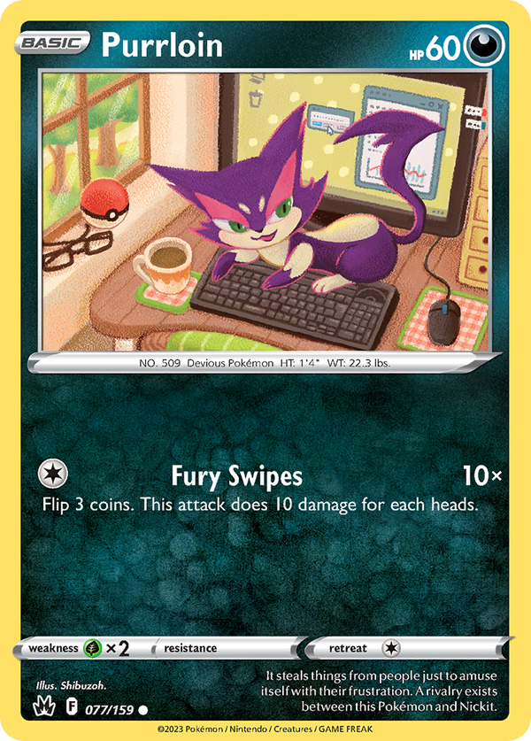 Purrloin - Crown Zenith SET-77
