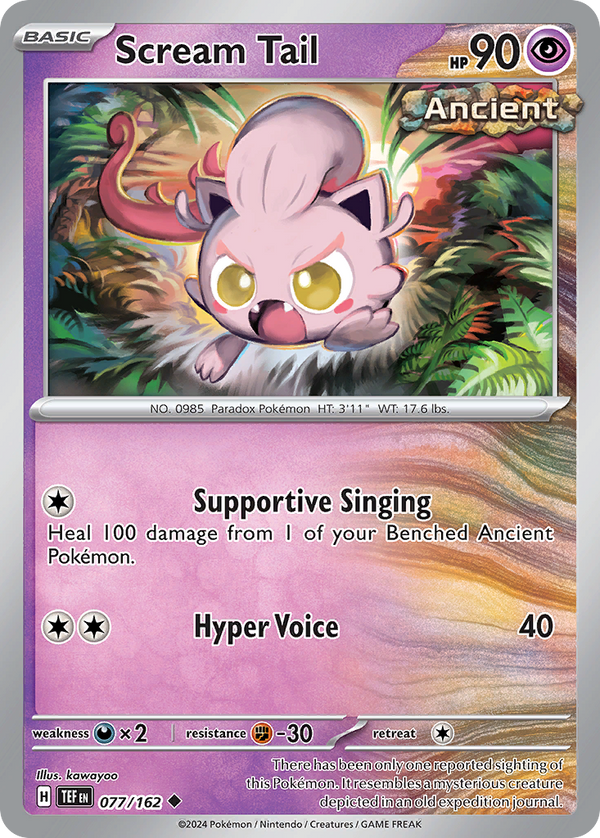 Scream Tail - Temporal Forces SET-77