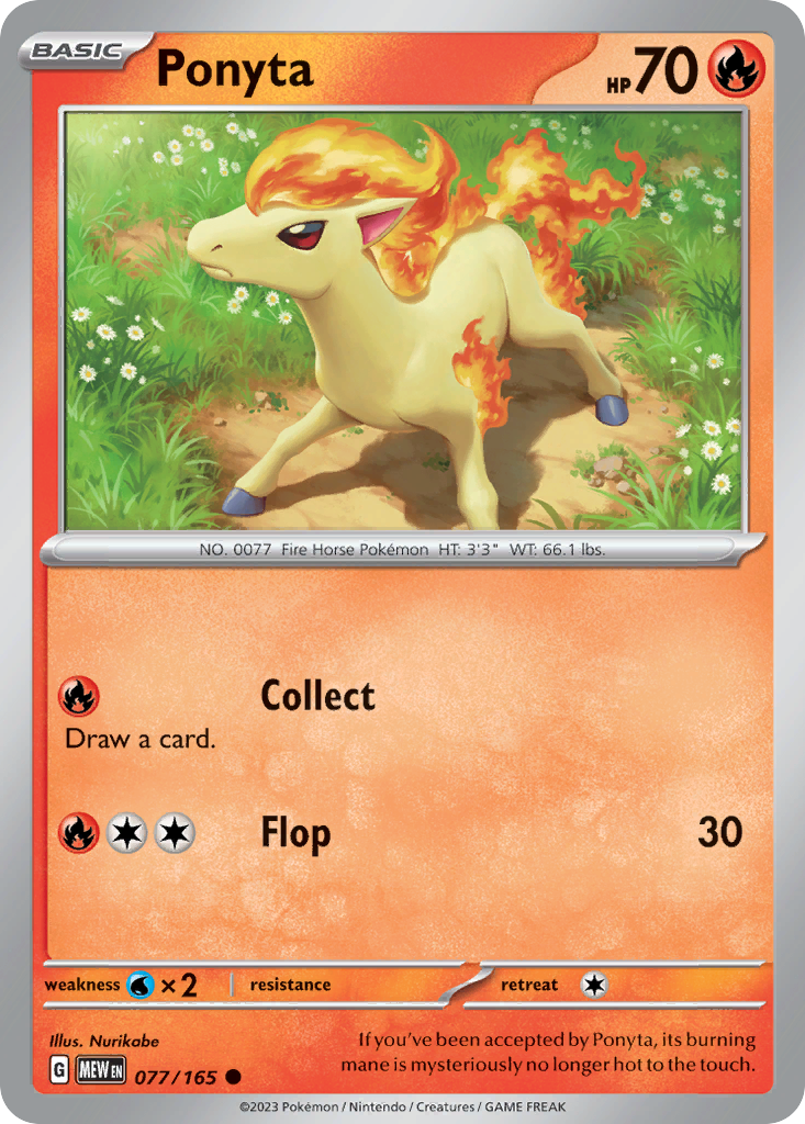 Ponyta - 151 SET-77