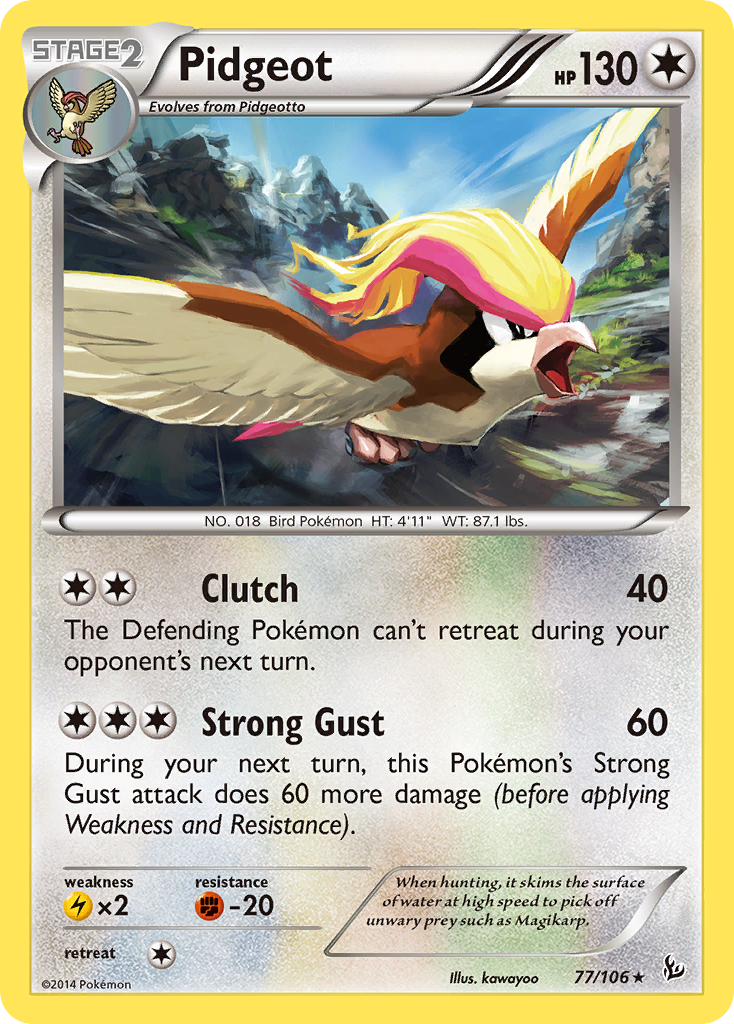 Pidgeot - Flashfire SET-77