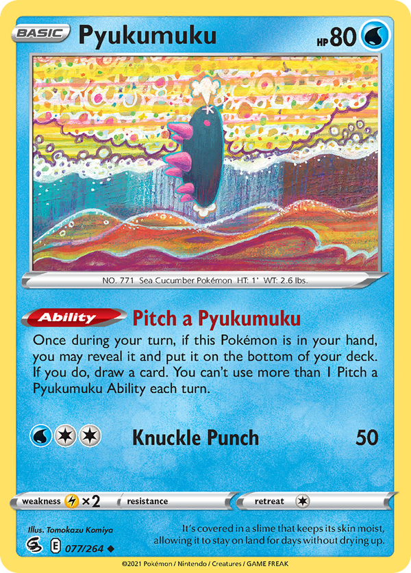 Pyukumuku - Fusion Strike SET-77