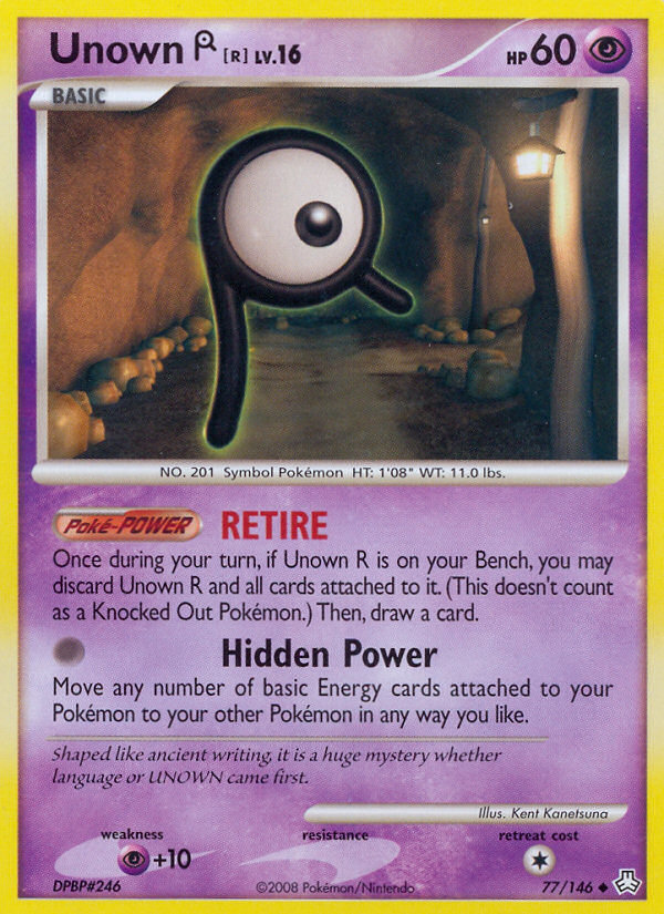 Unown [R] - Legends Awakened SET-77