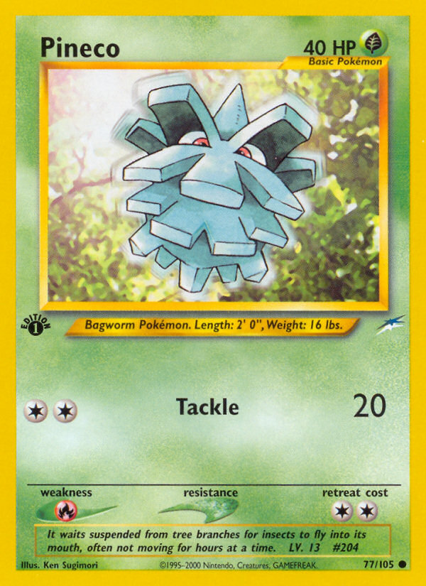 Pineco - Neo Destiny SET-77