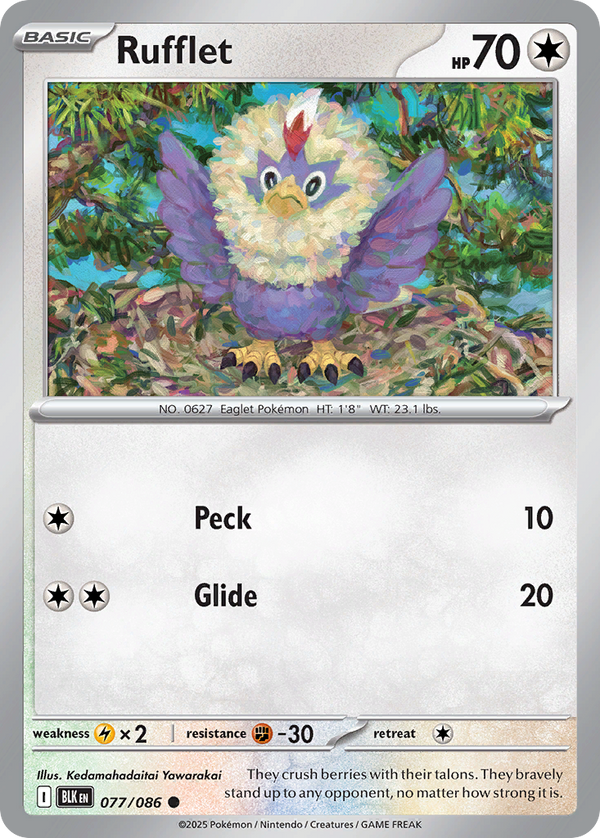 Rufflet - Black Bolt SET-77