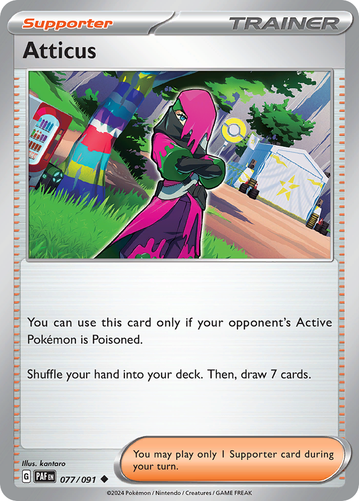 Atticus - Paldean Fates SET-77