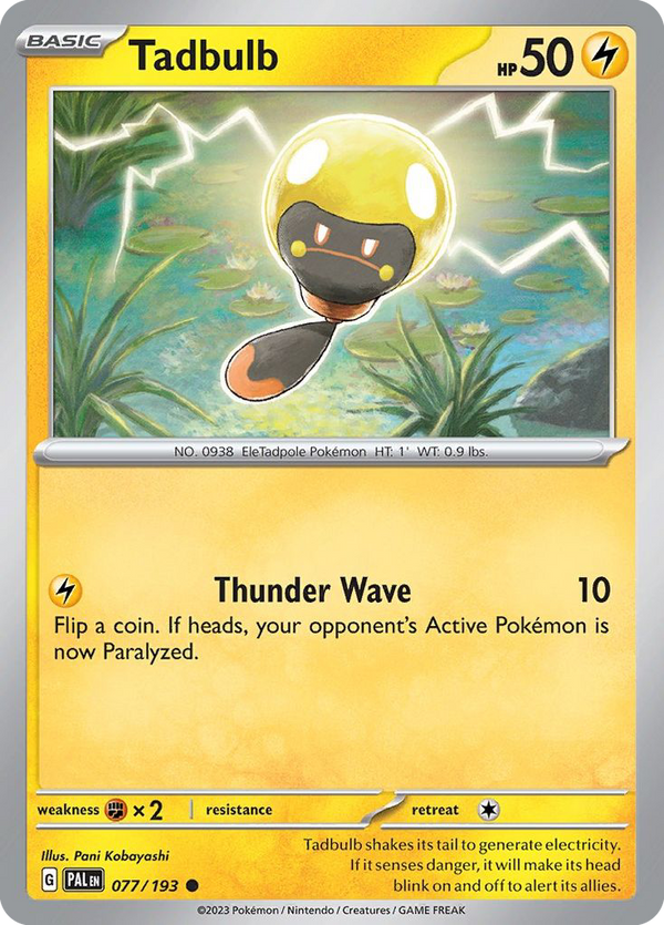 Tadbulb - Paldea Evolved SET-77