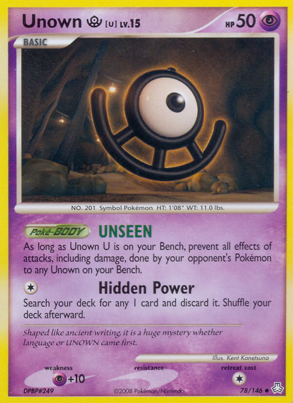 Unown [U] - Legends Awakened SET-78