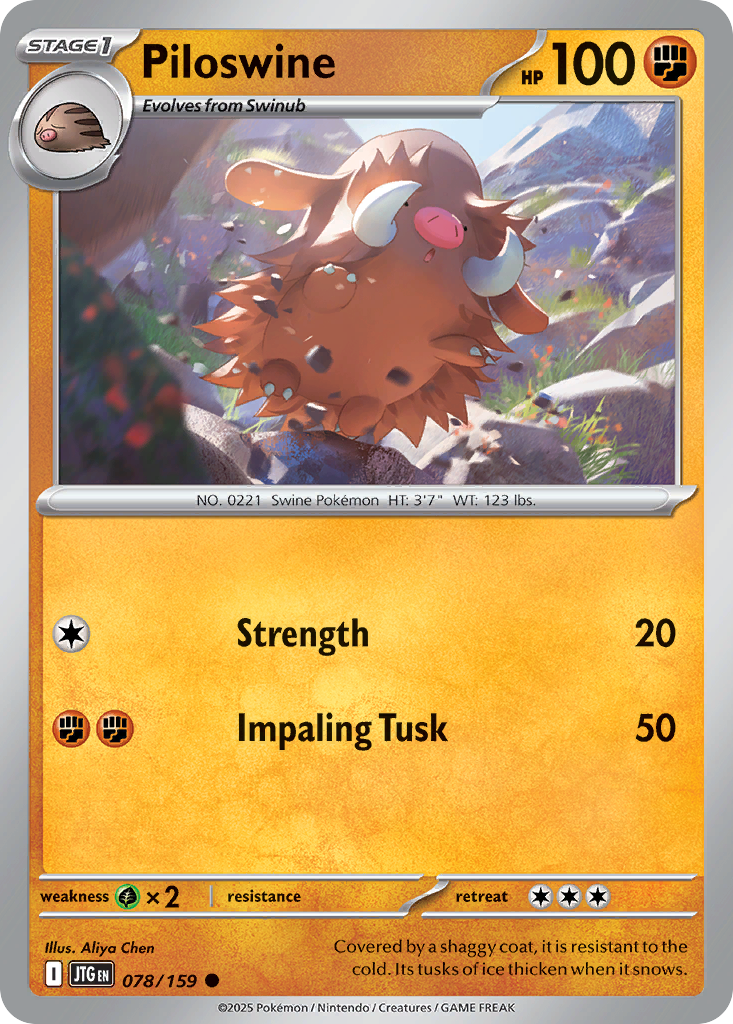 Piloswine - Journey Together SET-78