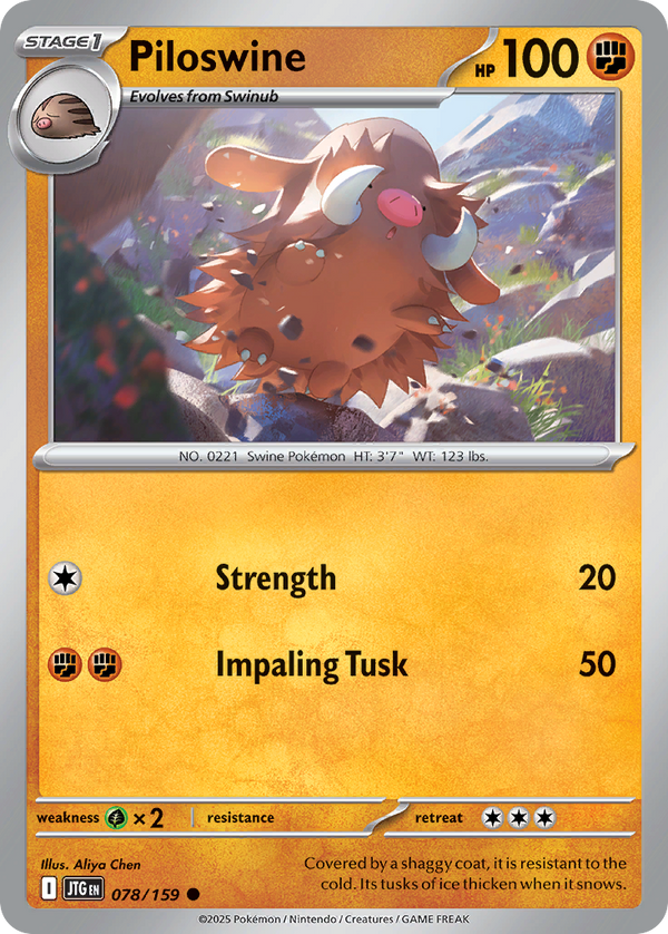 Piloswine - Journey Together SET-78