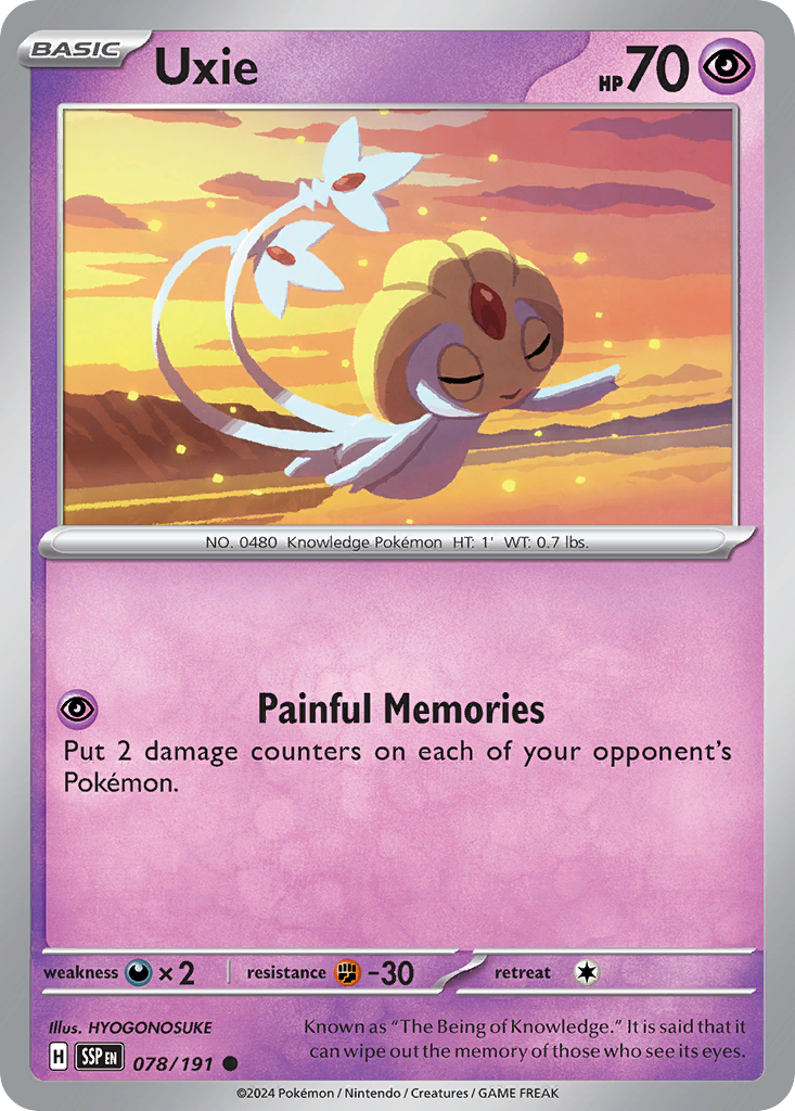 Uxie - Surging Sparks SET-78
