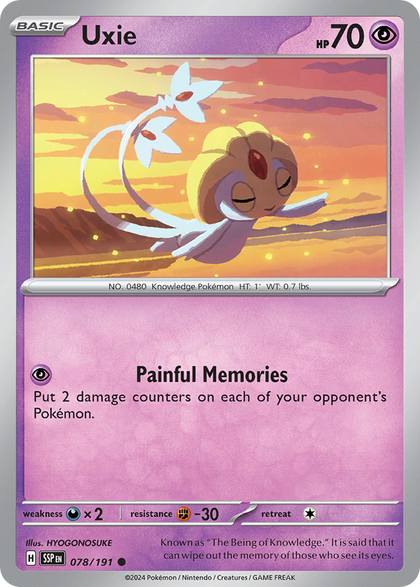 Uxie - Surging Sparks SET-78