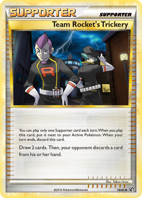 Team Rocket's Trickery - HS Undaunted SET-78