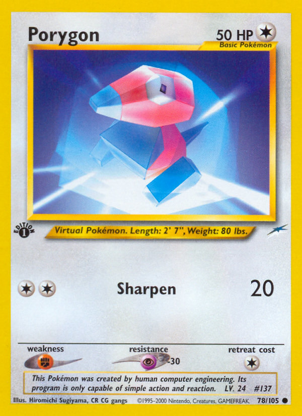 Porygon - Neo Destiny SET-78