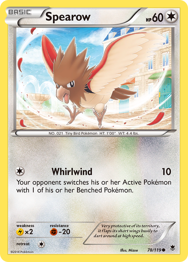 Spearow - Phantom Forces SET-78