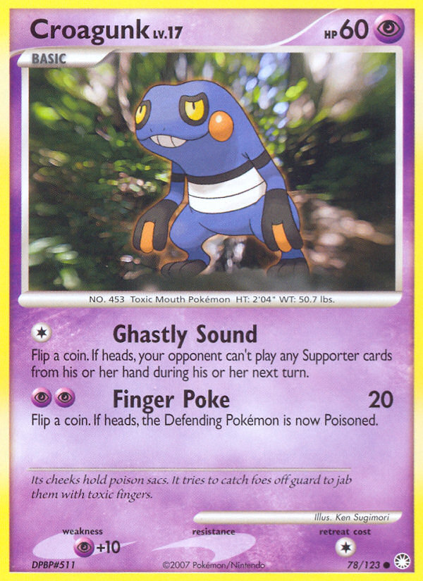 Croagunk - Mysterious Treasures SET-78