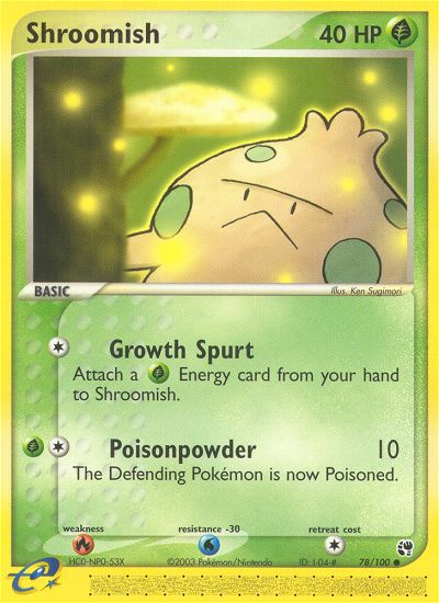 Shroomish - Sandstorm SET-78