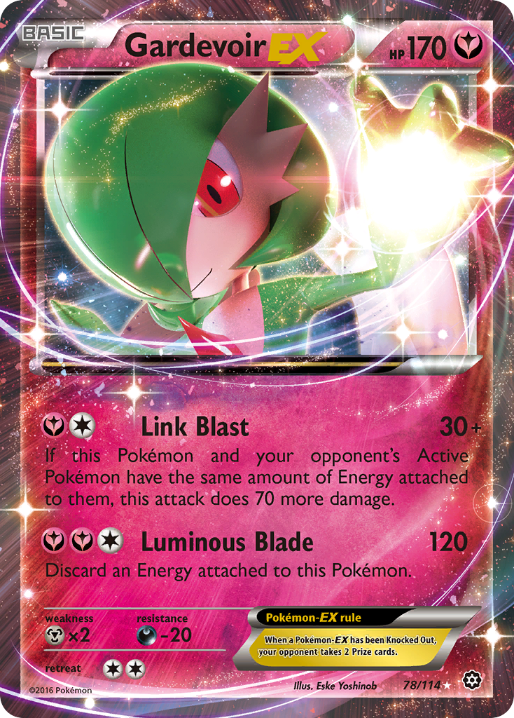 Gardevoir-EX - Steam Siege SET-78