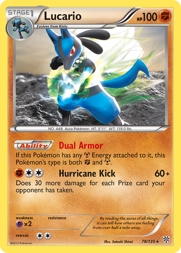 Lucario - Plasma Storm SET-78