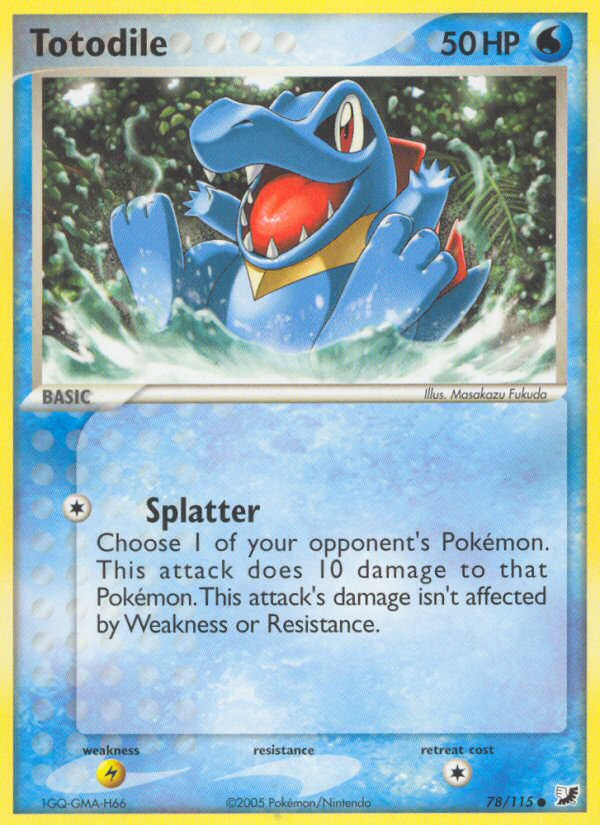Totodile - Unseen Forces SET-78